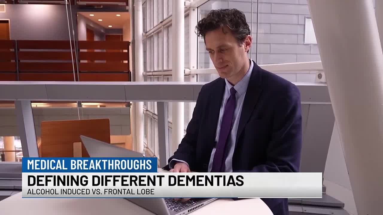 Defining different dementias: Alcohol-induced vs. frontal lobe
