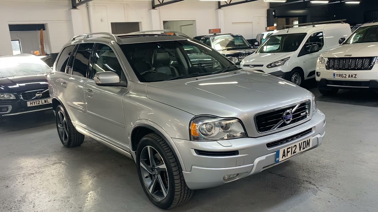 2012/12 Volvo XC90 2.4 D5 R -Design ( Factory rear Dvd screens)