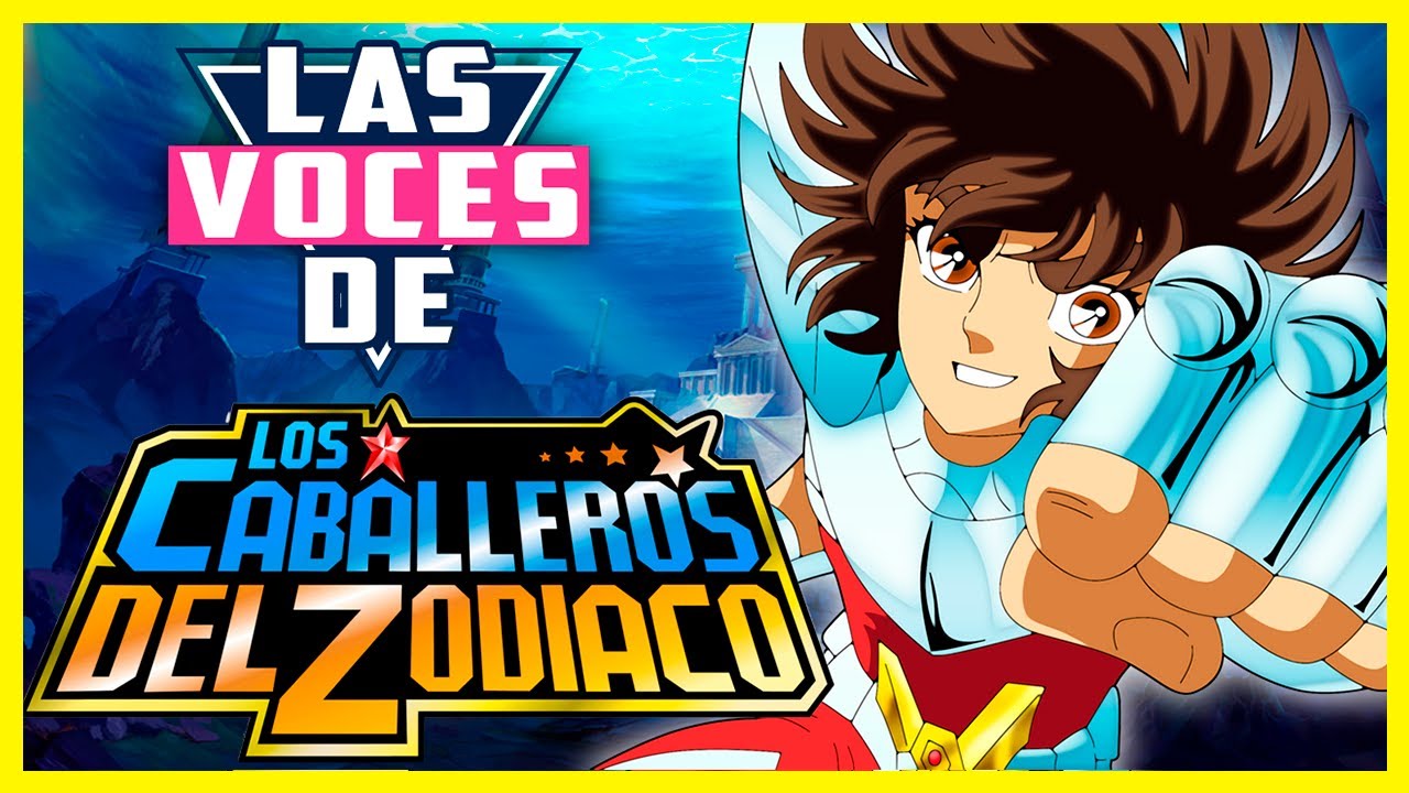 Las voces de LOS CABALLEROS DEL ZODIACO (Saint Seiya) DOBLAJE LATINO | VOCES QUE DAN VIDA