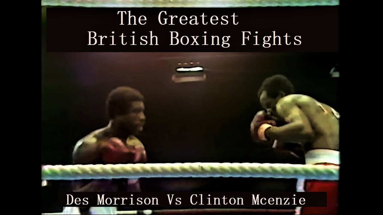 Des Morrison Vs Clinton Mckenzie British Boxing