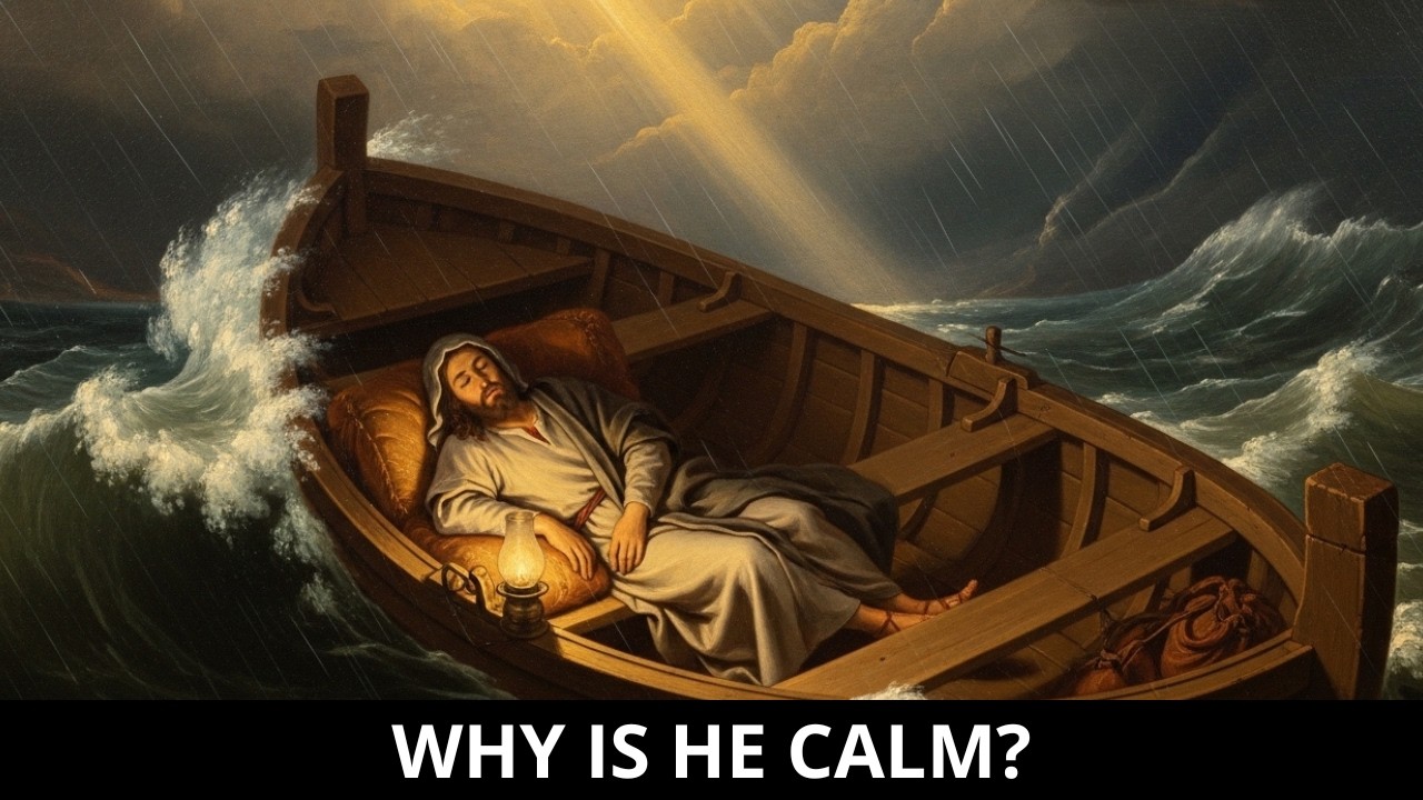 When God Seems Calm in the Middle of Your Storm