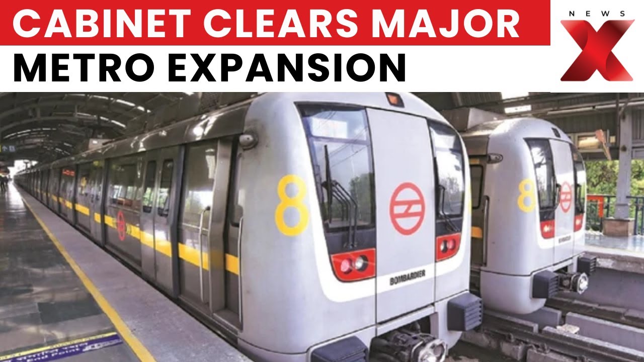 Union Cabinet Clears Delhi Metro Phase-IV A, 13 New Stations To Come Up | NewsX