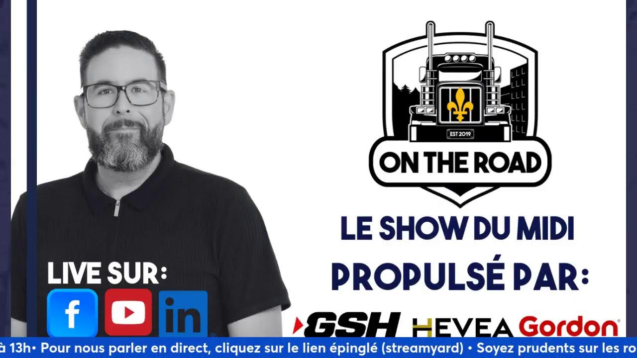 Le show du midi sur TON On the road Qu&eacute;bec