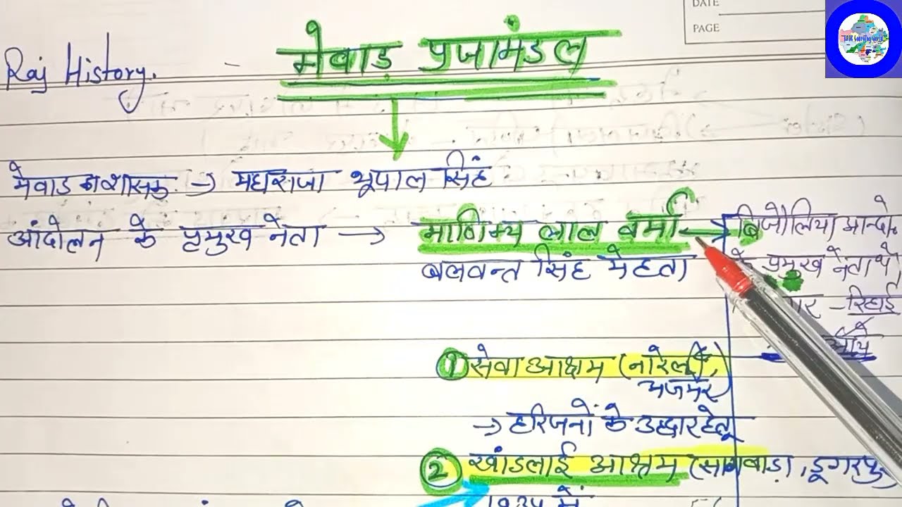 Mewar Prajamandal Movement|| Mewad Prajamandal Movement|| Rajasthan history.