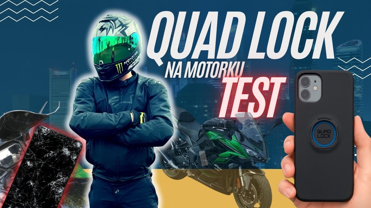 „TEST: Quad Lock držák na telefon – NEJLEPŠÍ, nebo zbytečnost?“ @Quad_Lock