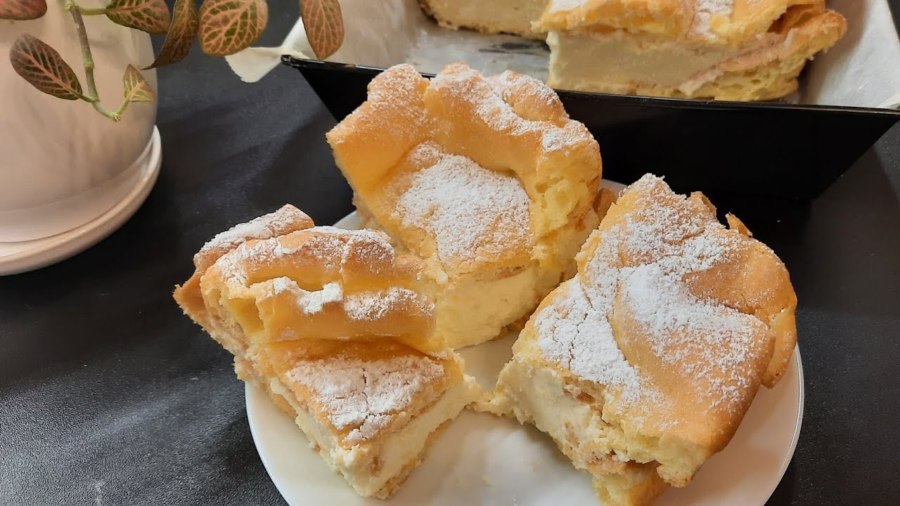 Najlepsza domowa karpatka z puszystym kremem