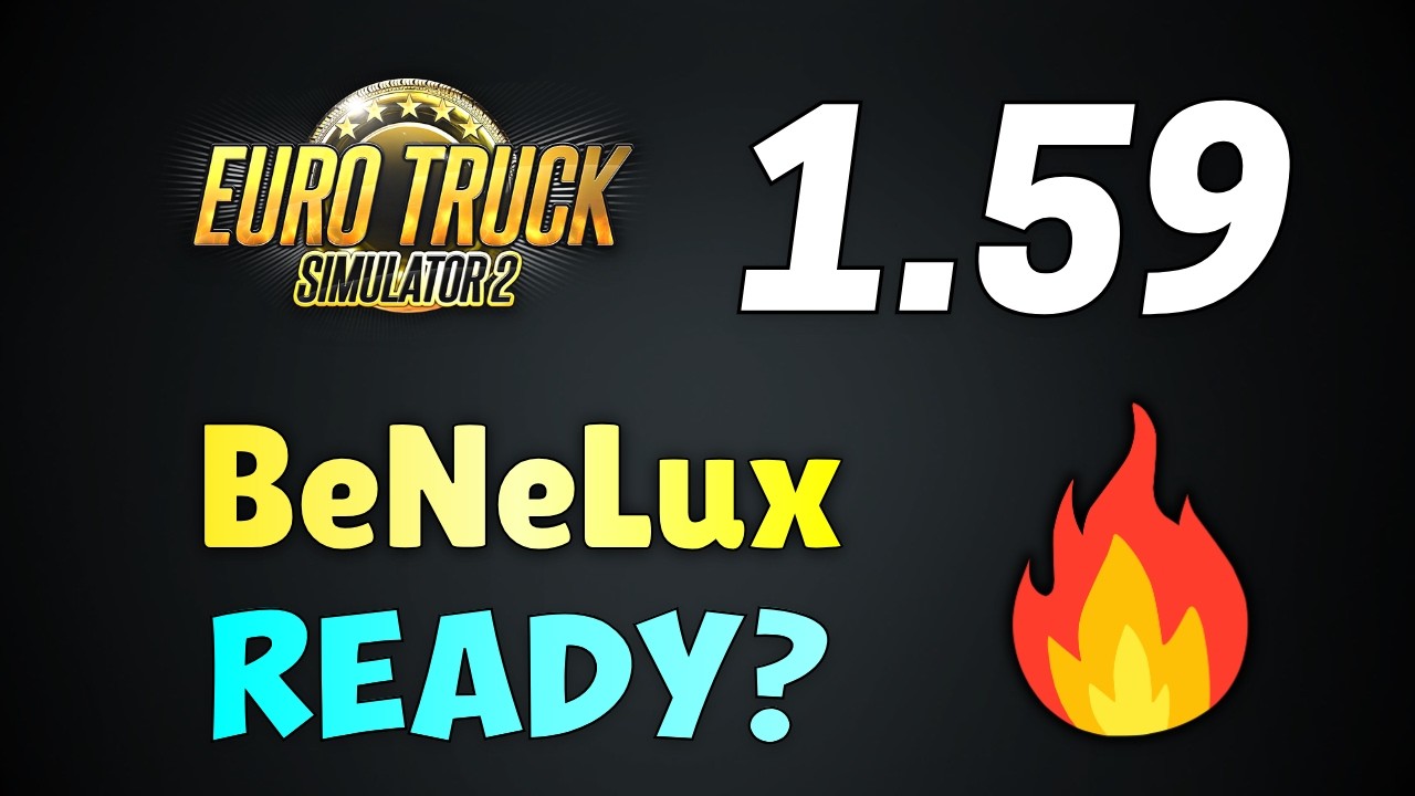 BIG News on ETS2 BeNeLux & Ireland DLC!