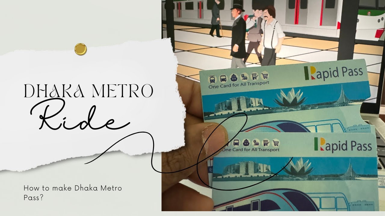 How to buy Metro Pass || মেট্রোর পাস কিভাবে বানানবেন || MRT Pass || Rapidpass