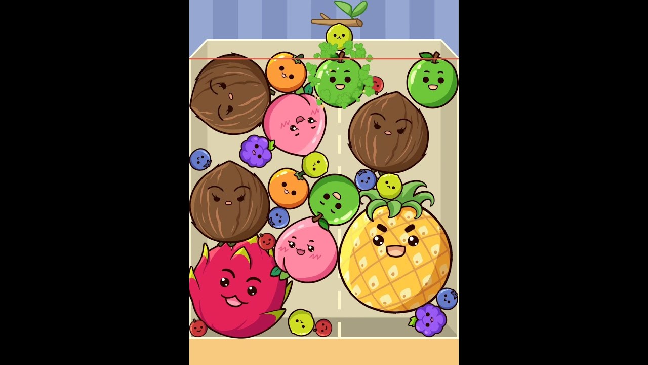 Fruit Merge: Juicy drop game - go to rekord - Watermelon