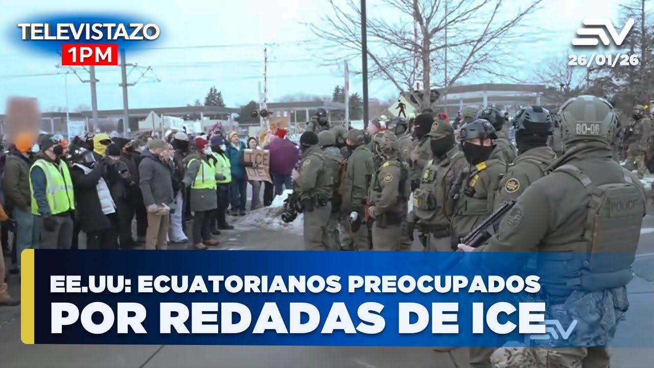 El Presidente Noboa presentó plan contra crimen organizado | Televistazo 1PM Noticias 26 enero 2026