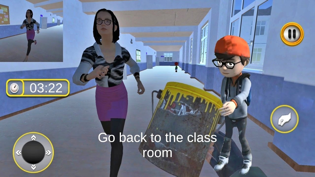 Hello Crazy Teacher 3D - New Level 6 to 8 Paint Bucket Prank - Gameplay Walkthrough 2020 FHD