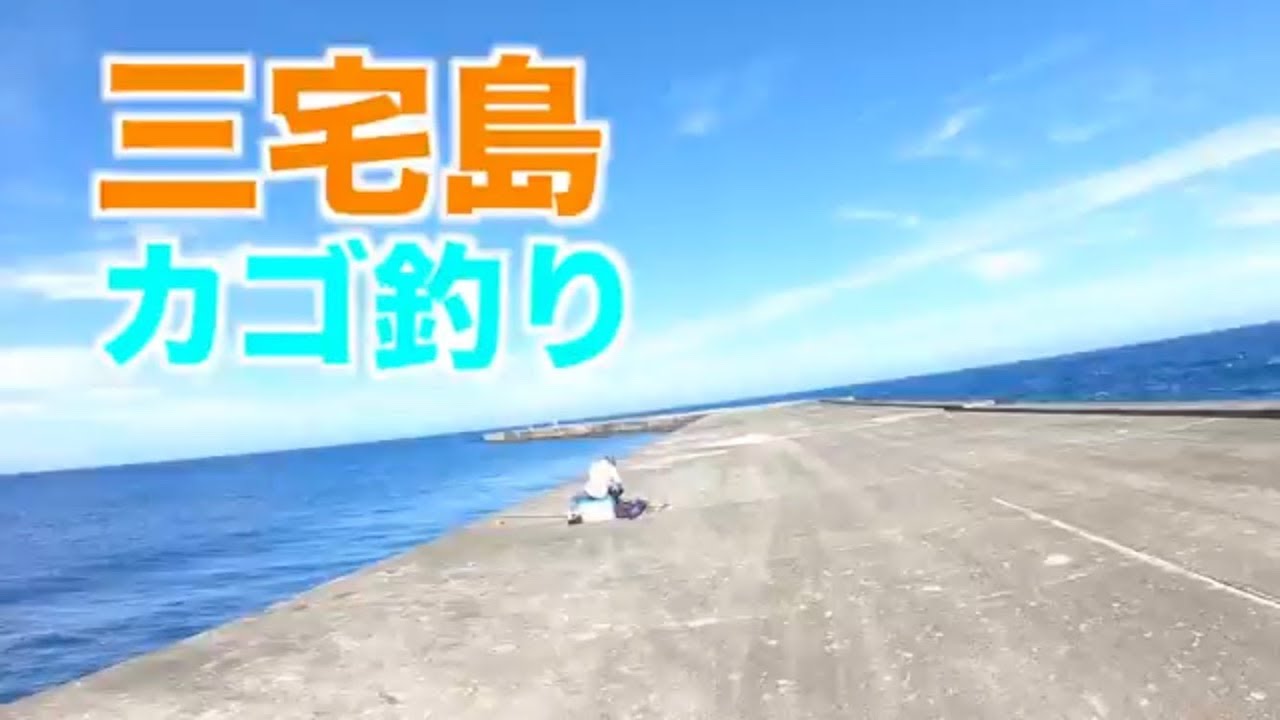 東京の島【カゴ釣り】三宅島 メジナの自己新記録ゲットしました！
