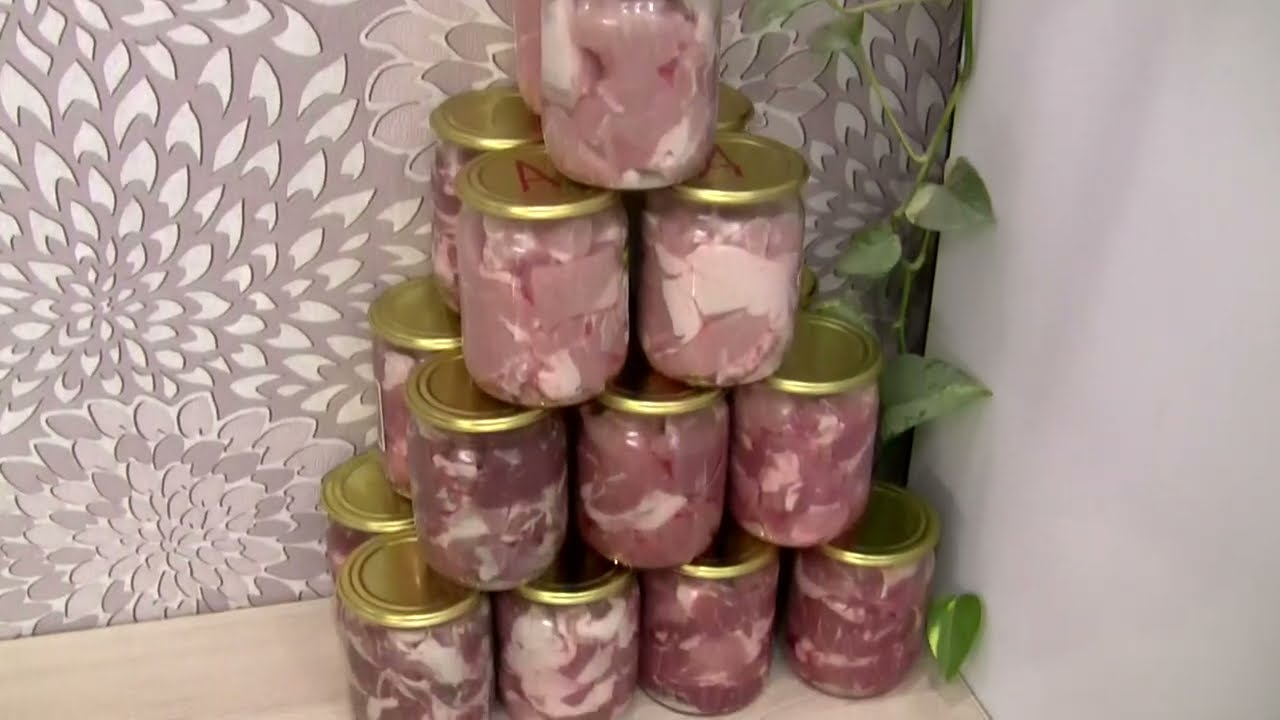 Самая ВКУСНАЯ тушенка. Рецепт тушенки в автоклаве.
