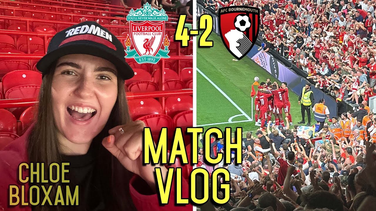 CHIESA SENDS ANFIELD INTO BEDLAM WITH LATE WINNER! | Liverpool 4-2 Bournemouth | Match Vlog
