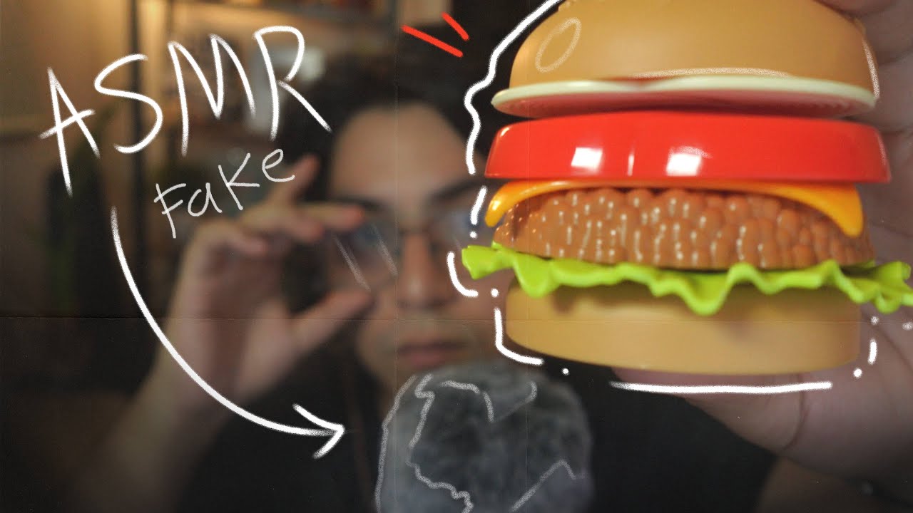 ASMR Te Doy de Comer Comida de Juguete 🍔🍟 | ASMR en español