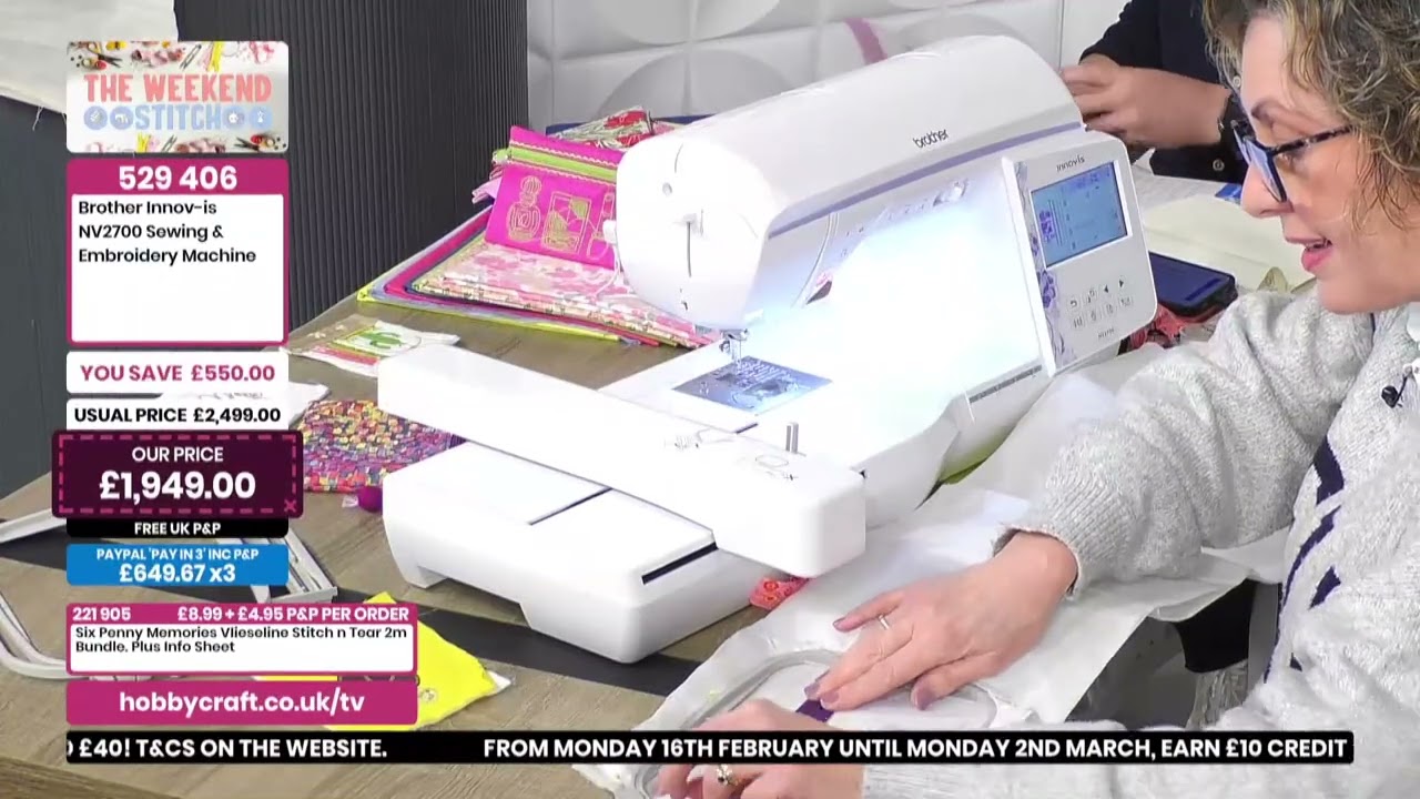 Introducing Brother Innov-is NV2700 Sewing & Embroidery Machine