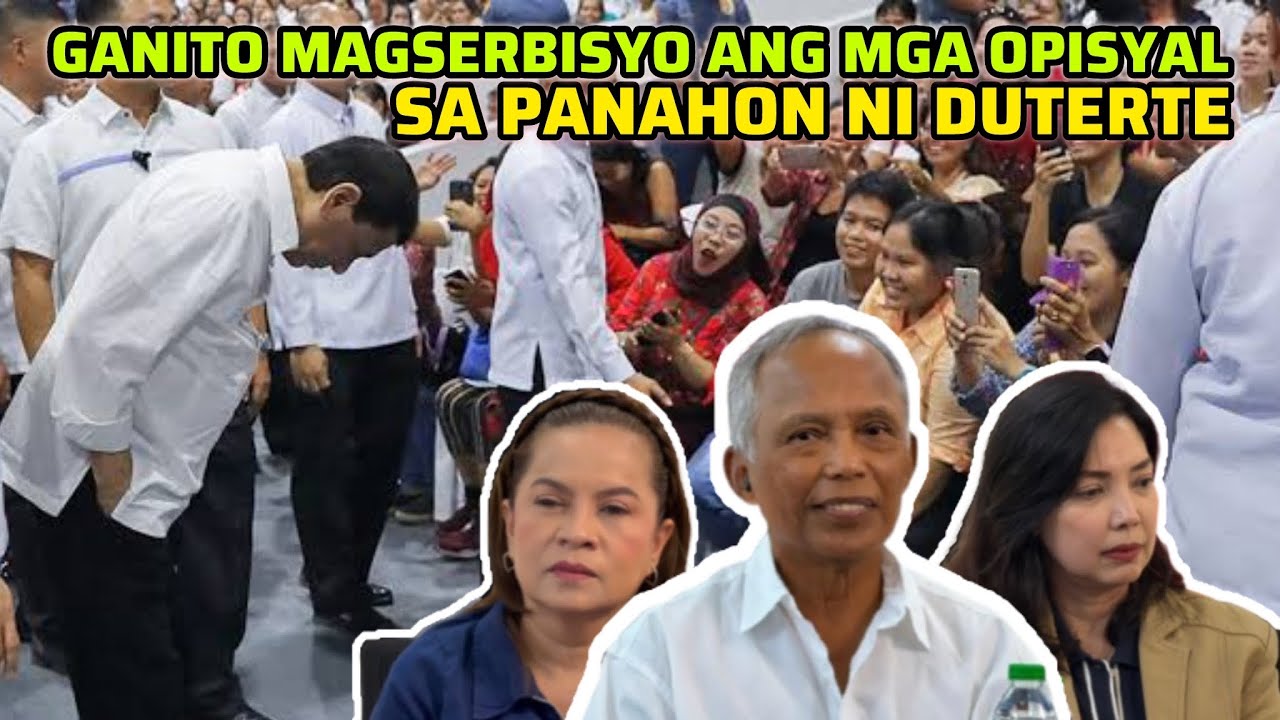 GANITO MAGSERBISYO ANG MGA OPISYAL SA PANAHON NI DUTERTE!