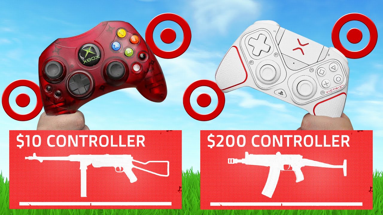I Won Warzone on $10 vs $200 Target Controllers