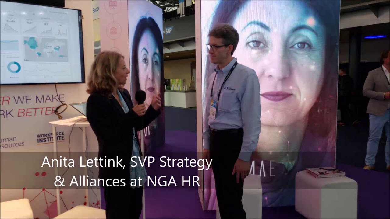 #UNLEASH18 Interview: Anita Lettink at NGA HR re: #HRTech #Alliances & #Partnerships