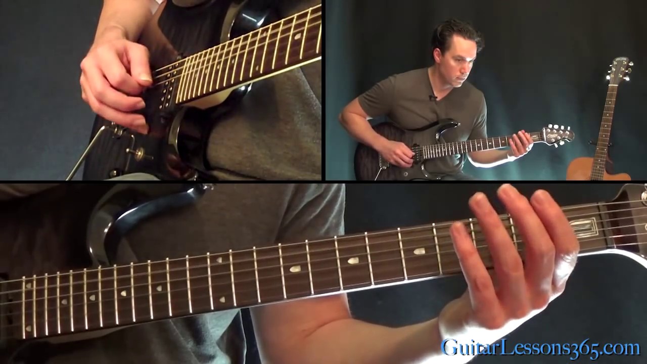 Metallica - One Guitar Lesson Pt.1 - Intro & Verse