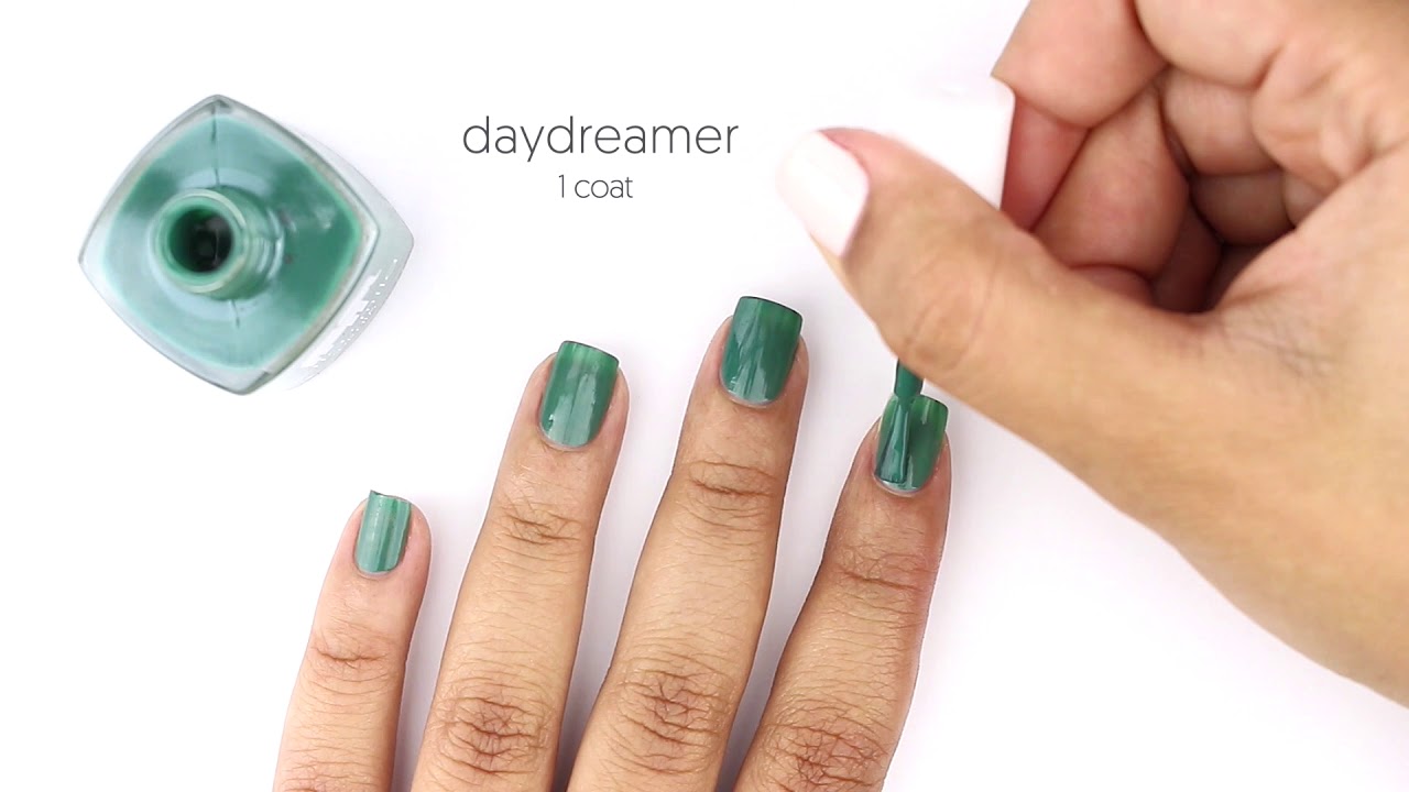 ella+mila | Comparing Green Nail Polish Colors