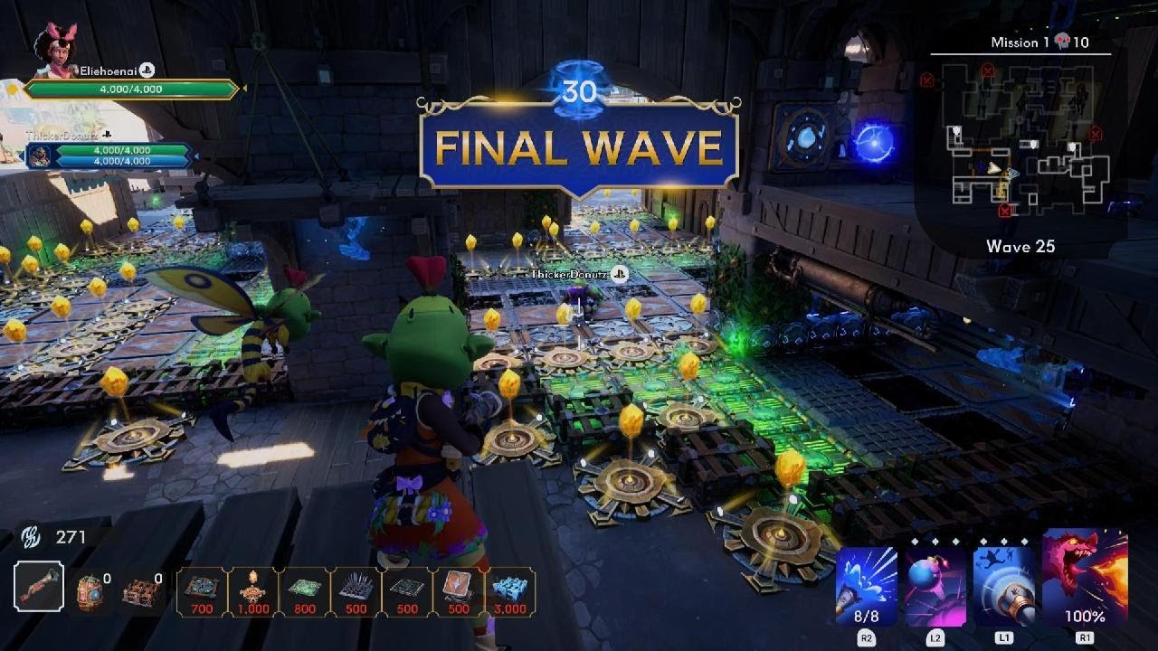 Last Endurance for the orc charm!  Orcs Must Die! Deathtrap