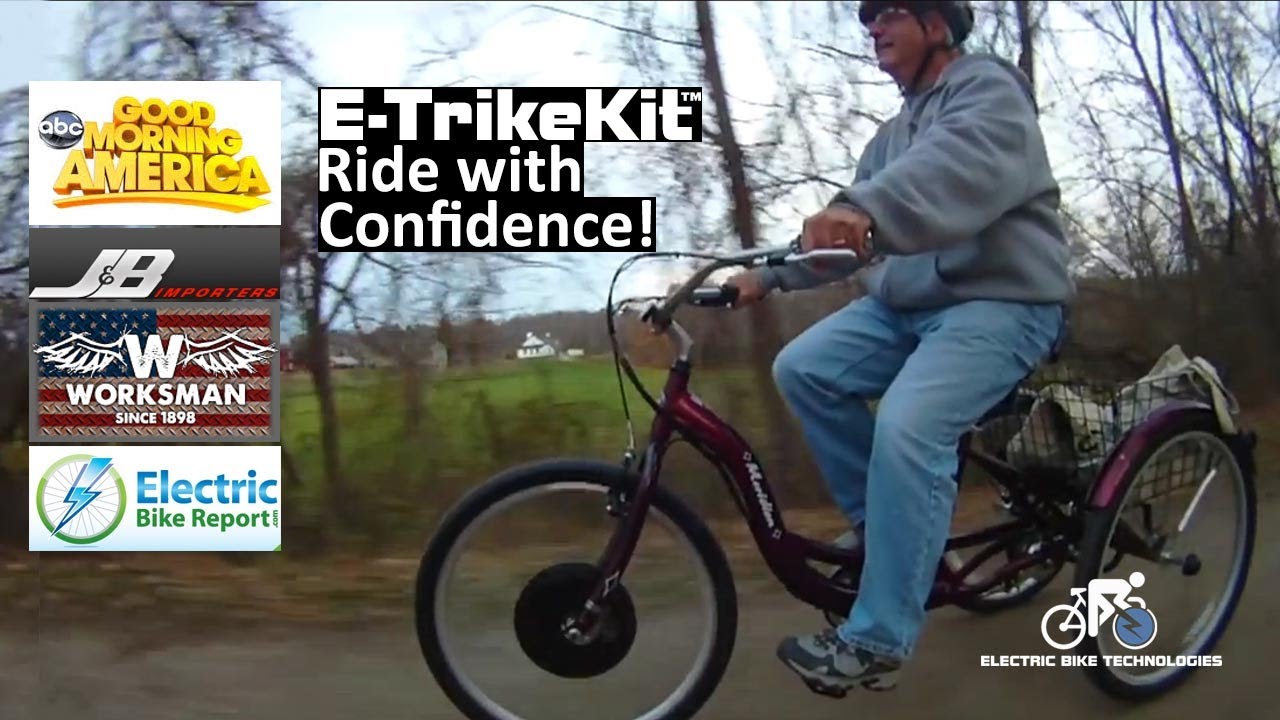 E-TrikeKit™ - Electric Tricycle Conversion Kit System