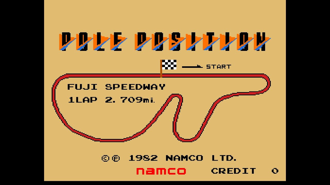 POLE POSITION ポールポジション BGM  Medley (arcade game music)
