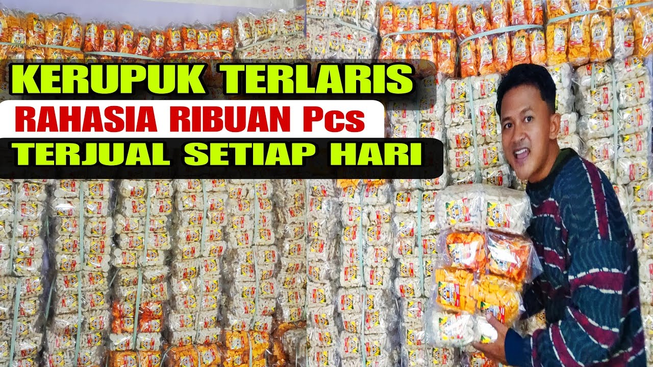 USAHA 2026! 4 JENIS KERUPUK LARIS DI PASARAN TEMBUS RIBUAN PCS TIAP HARI