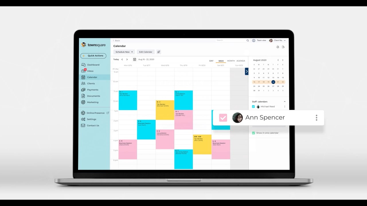 Grow and Manage Your Business with The Townsquare Business Management Platform