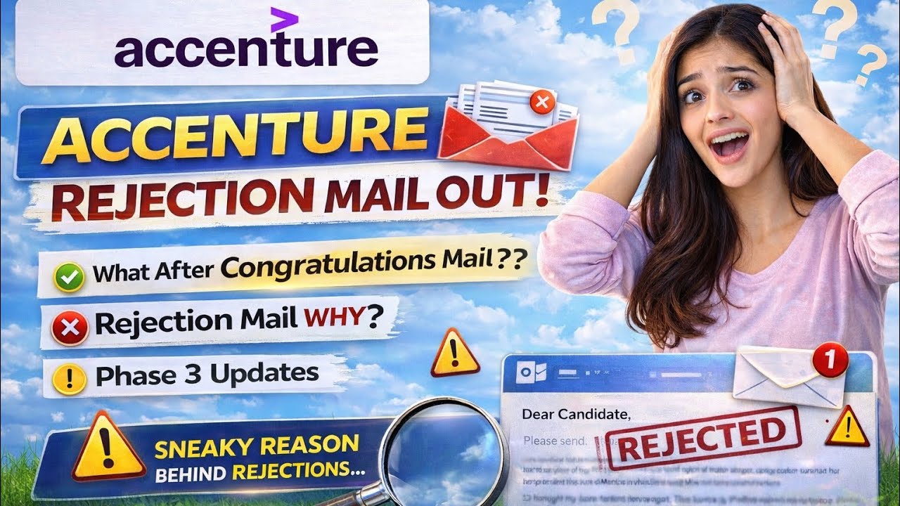 🔴 LIVE | accenture rejection mail out | Accenture interview results | accenture congratulations mail