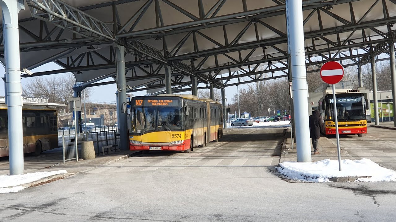 [147] MZA Warszawa - Przejazd SU18 III #8574 na linii 147➡️ Stara Miłosna (Ułańska)