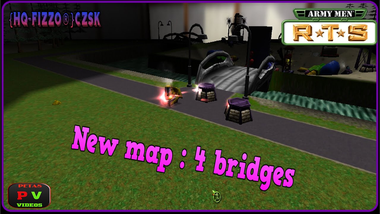 Army Men RTS New map : {HQ-Fizzo®}CZSK(1)- 4 Bridges(by PetasVideos)