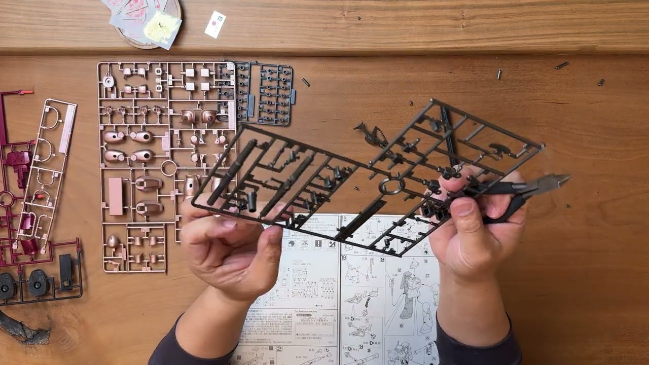 [ASMR] MS-06S ZAKU II (Extra Finish Ver.) | 1/144 HGUC [UNIVERSAL CENTURY] / EPⅠ (No Talking)