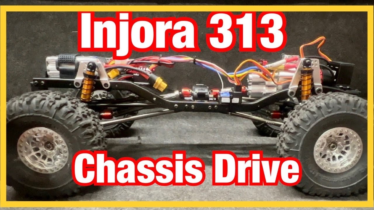 Injora Crawler Electronics and CHASSIS DRIVE