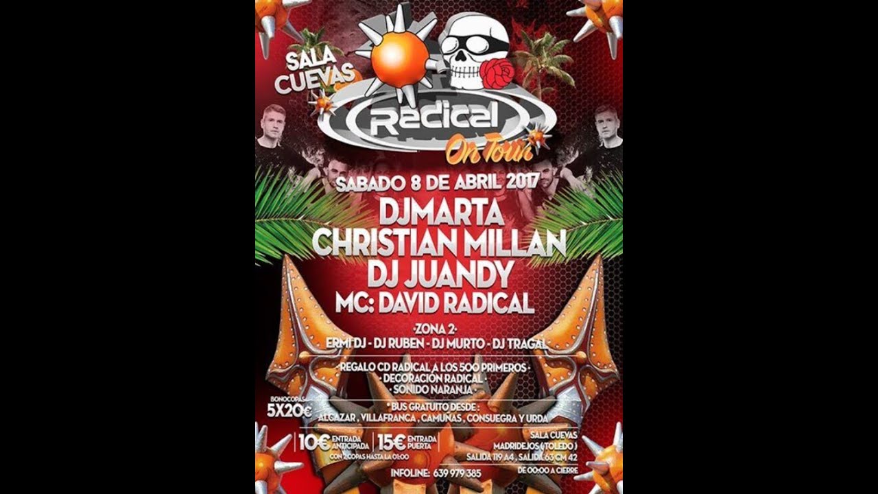 RADICAL ON TOUR Cd Promo (08-04-2017) Djs Residentes