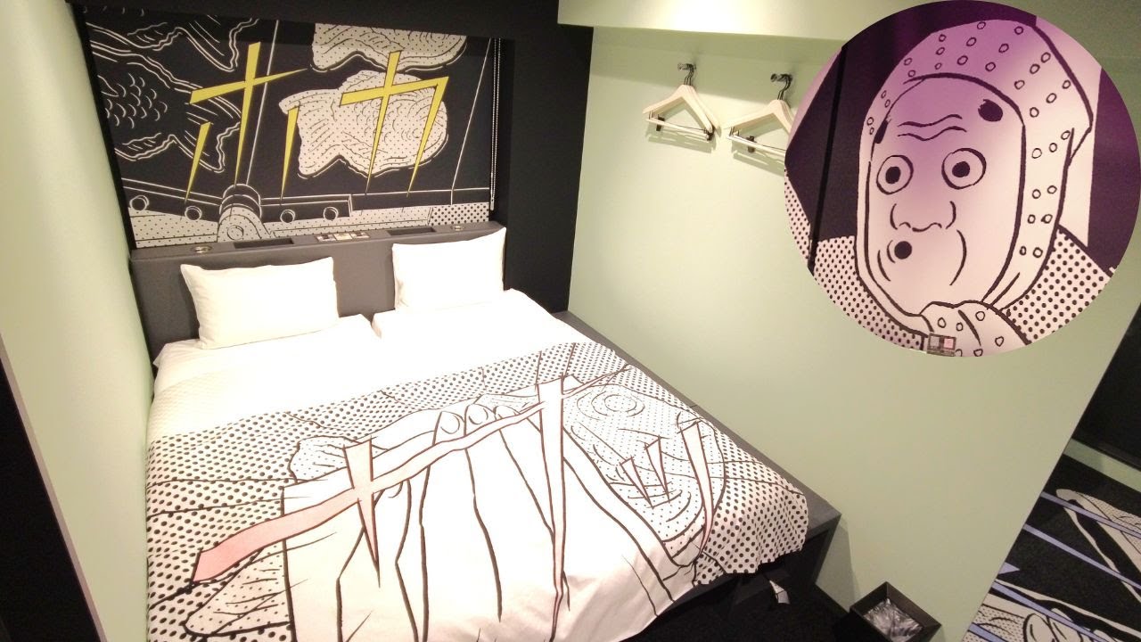 Остановились в самом дешевом отеле в стиле манга в Японии | Hotel Tavinos Asakusa Tokyo
