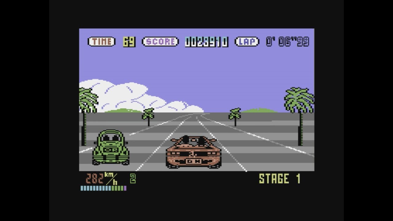 Out Run (C64 Longplay)