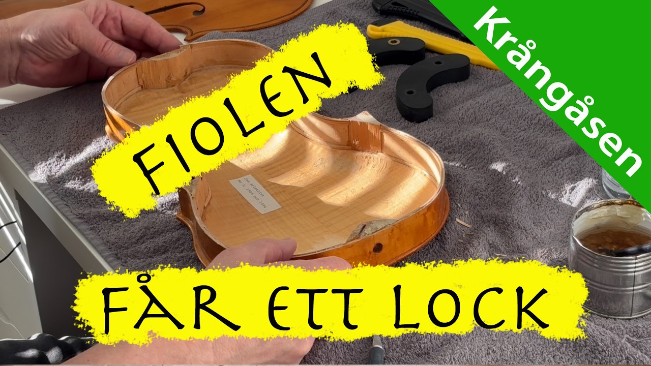 Fiolen får ett lock