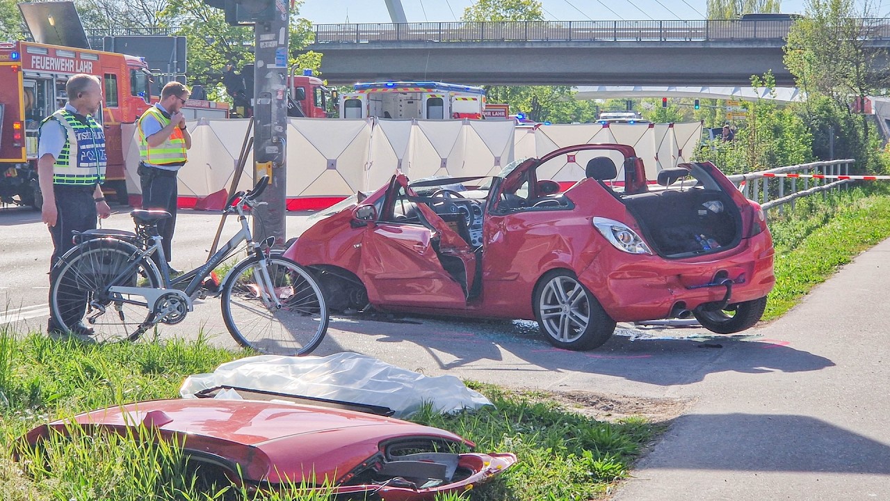 Schwerer Unfall in Lahr: Zwei Fu&szlig;g&auml;nger auf Bundesstra&szlig;e get&ouml;tet - Lasterfahrer fl&uuml;chtet zun&auml;chst