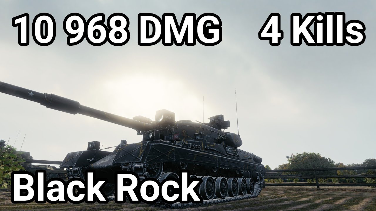 BLACK ROCK: 11K DAMAGE - THE KING OF PERSONAL MISSIONS | WoT