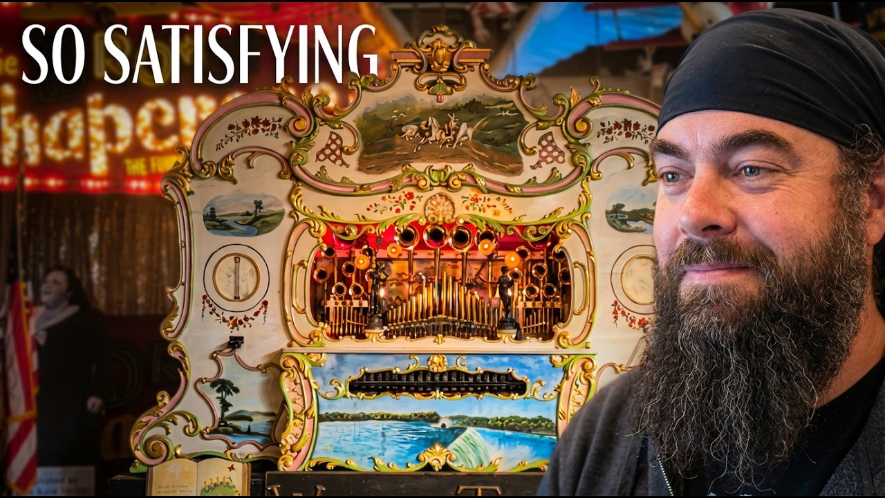 Watching a 100 Year Old Wurlitzer is Oddly Satisfying