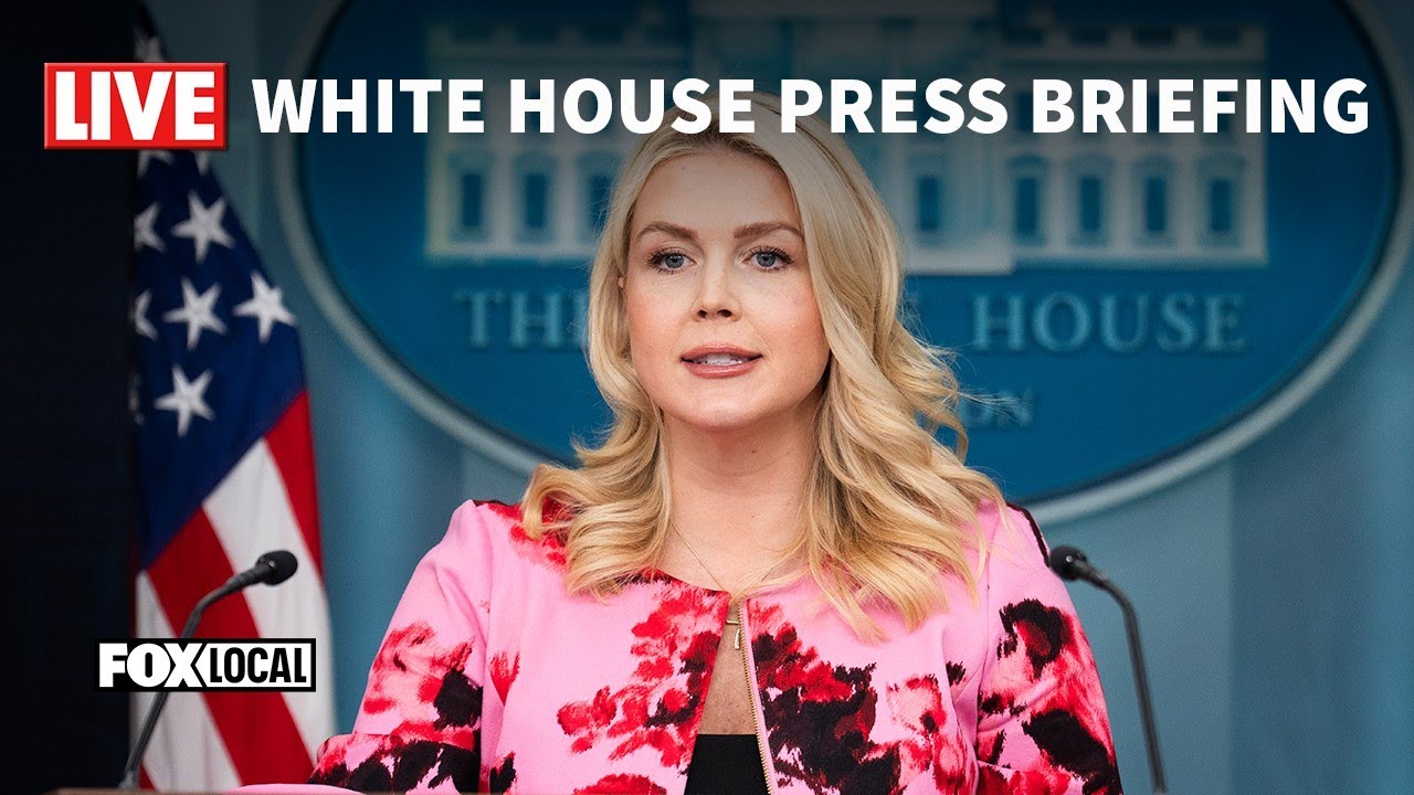 LIVE: White House press briefing amid two-week ceasefire with Iran