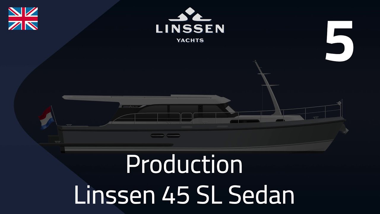 Linssen production part 05 Steel hull construction phase 4