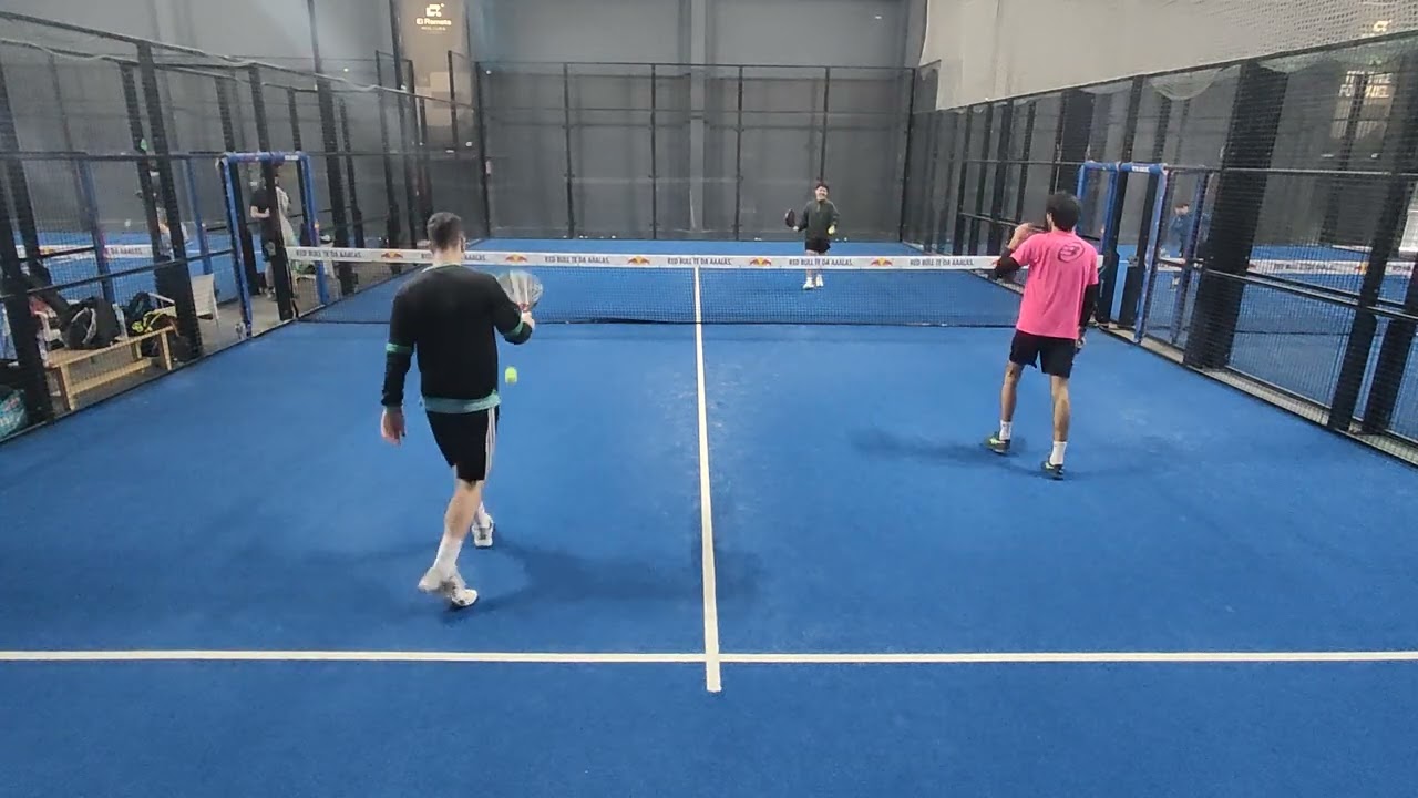 Partido de pádel con Álvaro Mena: 6-4/7-5