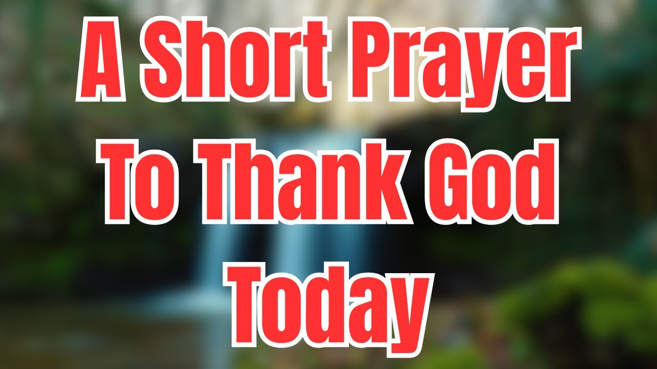 Start With Gratitude 🙌 Morning Prayer Thanking God for Every Blessing