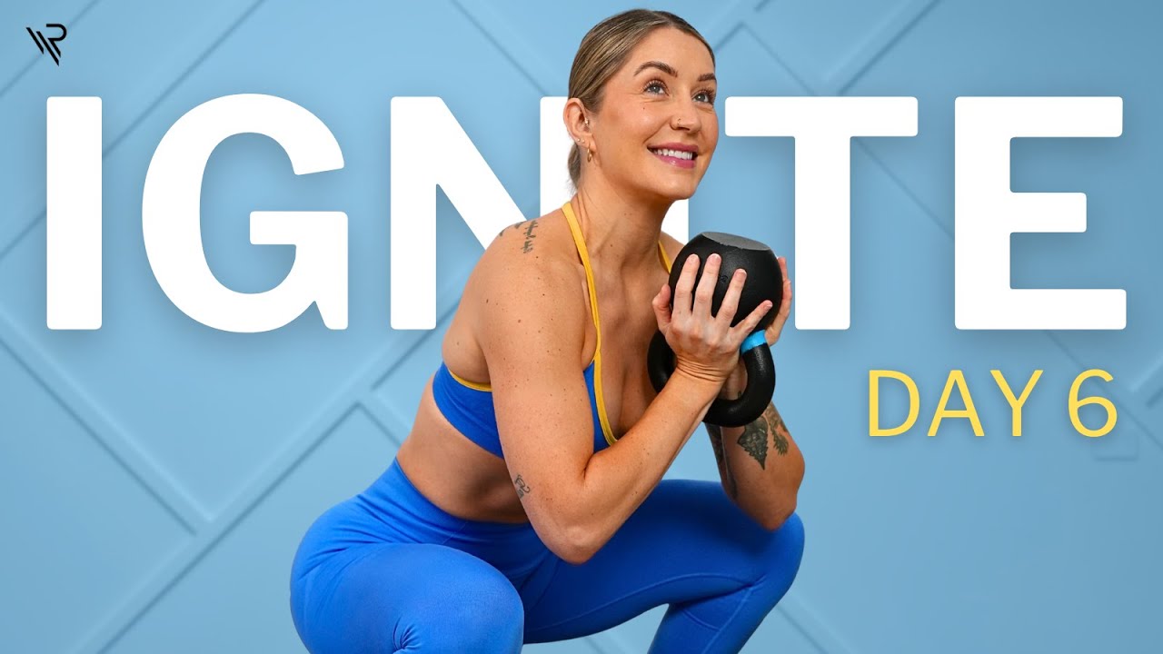 Day 6: Lower Body Supersets Workout (No Repeats) | Ignite Kettlebell Series