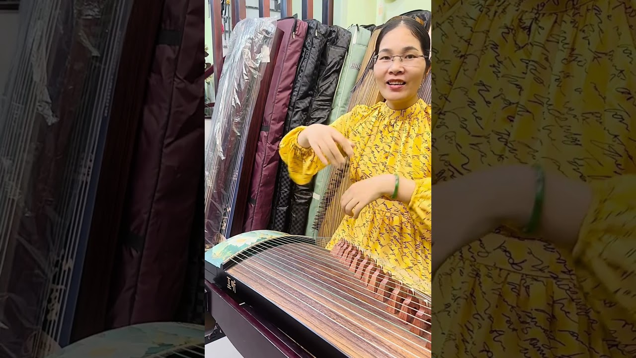 Tập vê dây guzheng cùng cô Liên