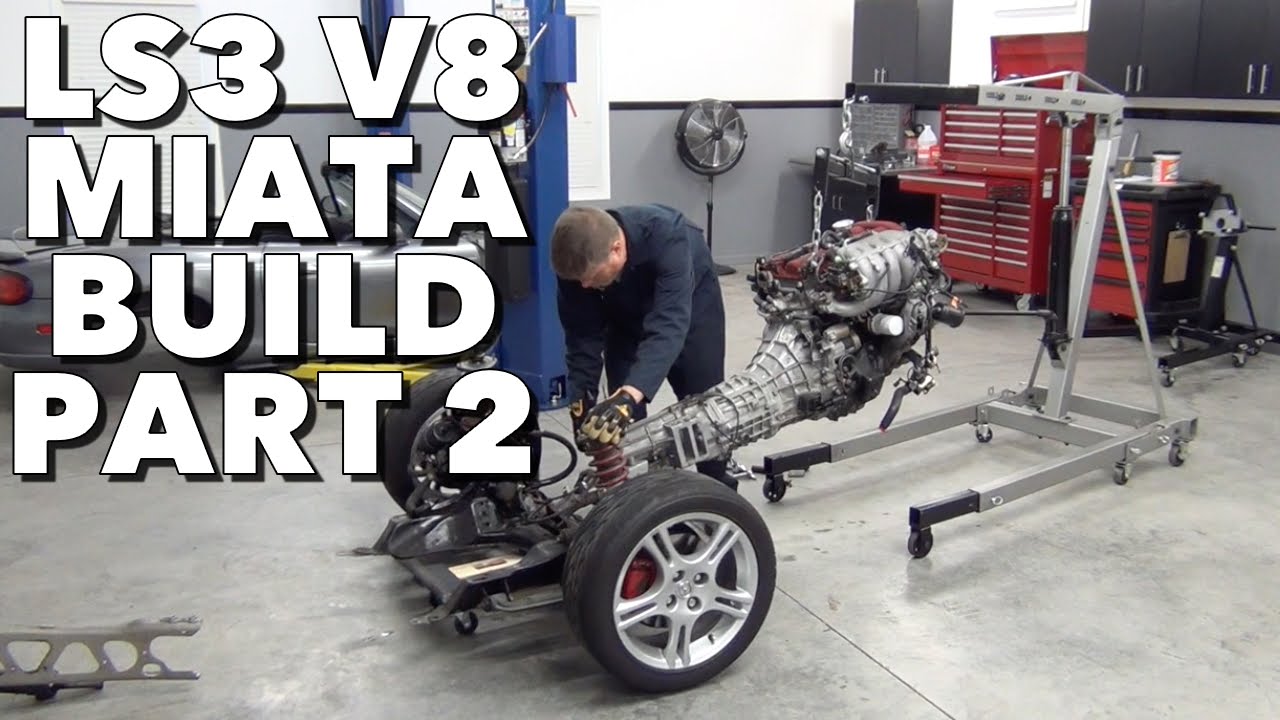 Сборка LS3 V8 Miata — проект Thunderbolt, часть 2