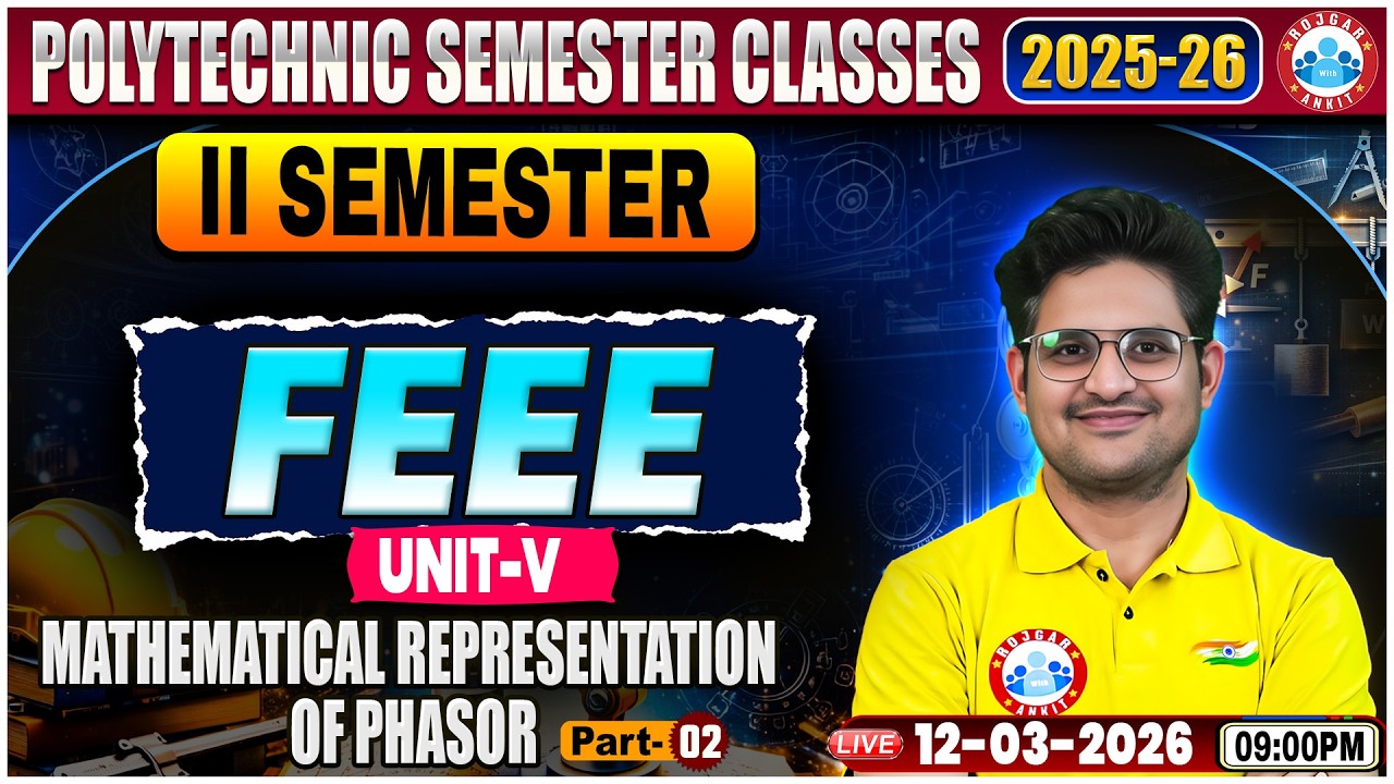 UP Polytechnic FEEE Class | Mathematical Representation of Phasor | FEEE Polytechnic Semester Class